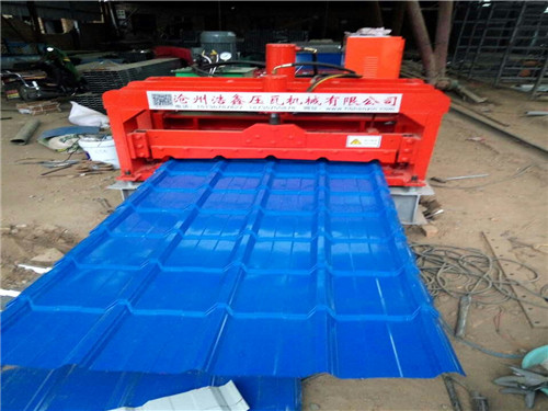 浩鑫压瓦机840-900一机三用琉璃瓦双层机